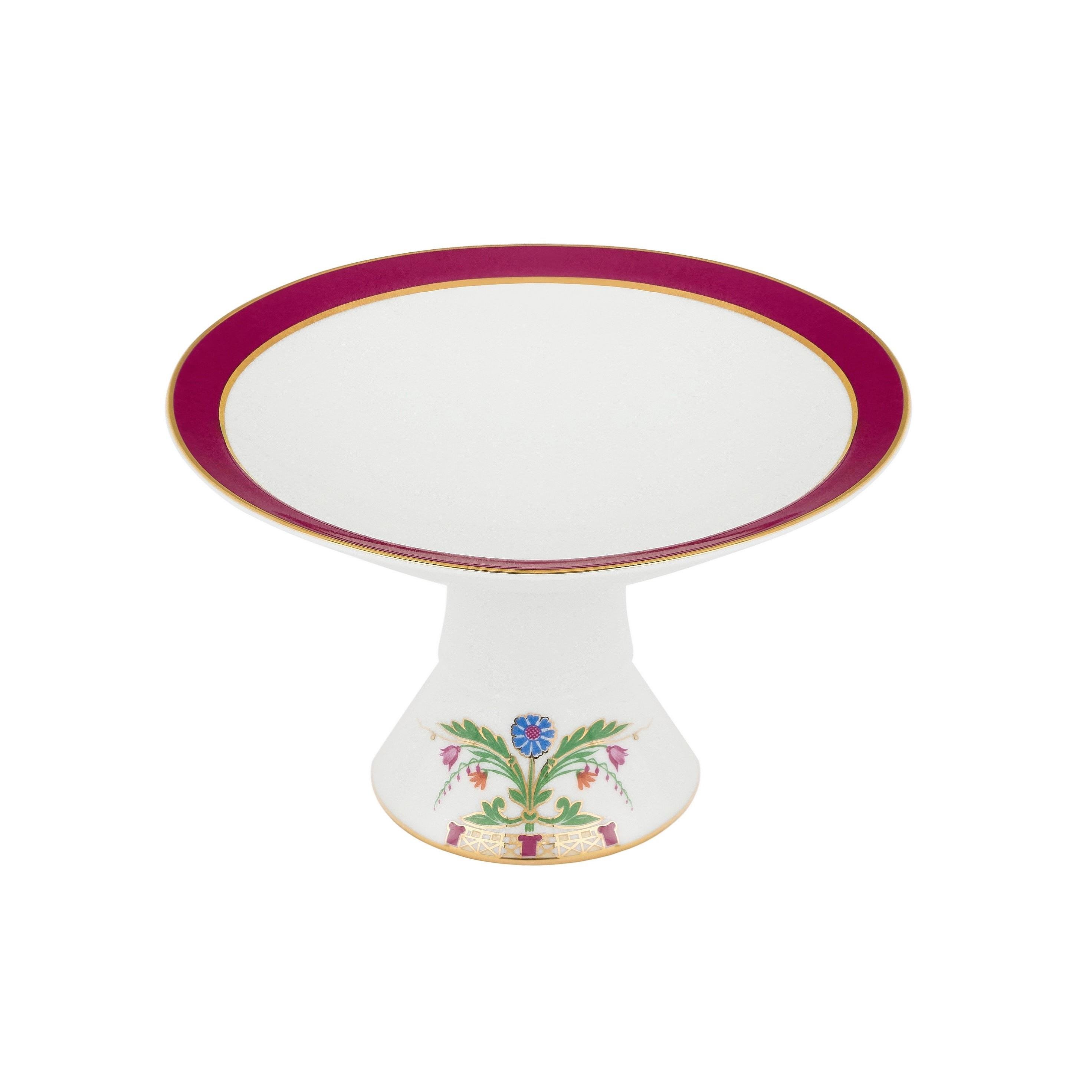 IMPERIAL PORCELAIN Ayaklı Meyvelik Küçük Zamoskvorechye