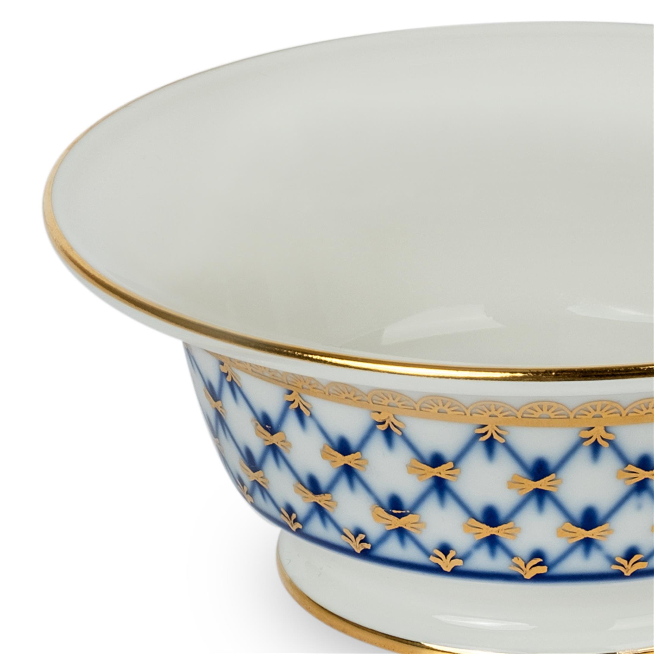 IMPERIAL PORCELAIN Salata Kasesi 280 ml Cobalt net Mavi