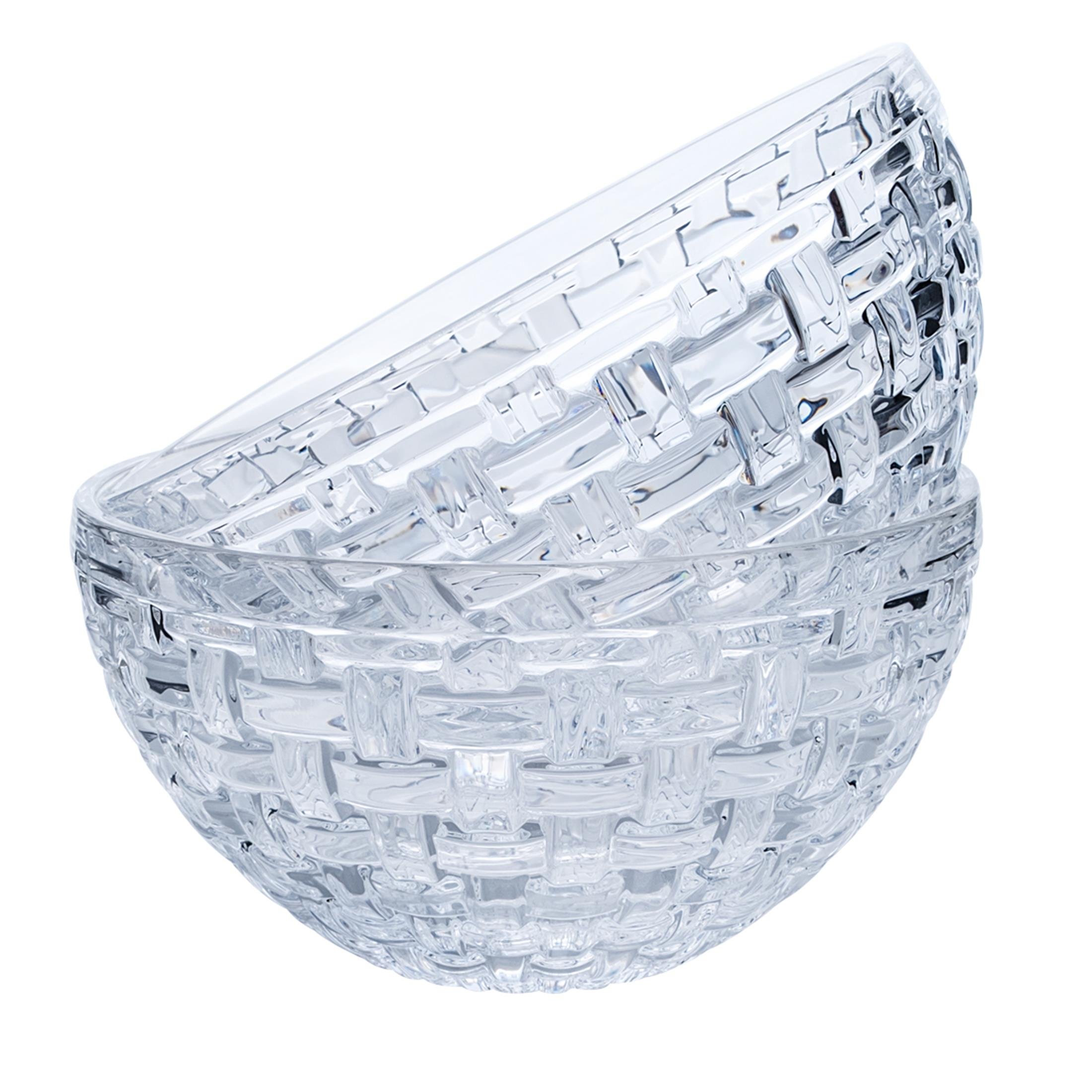 NACTMANN Yuvarlak Kase 15 cm 2li Set Bossa Nova Şeffaf