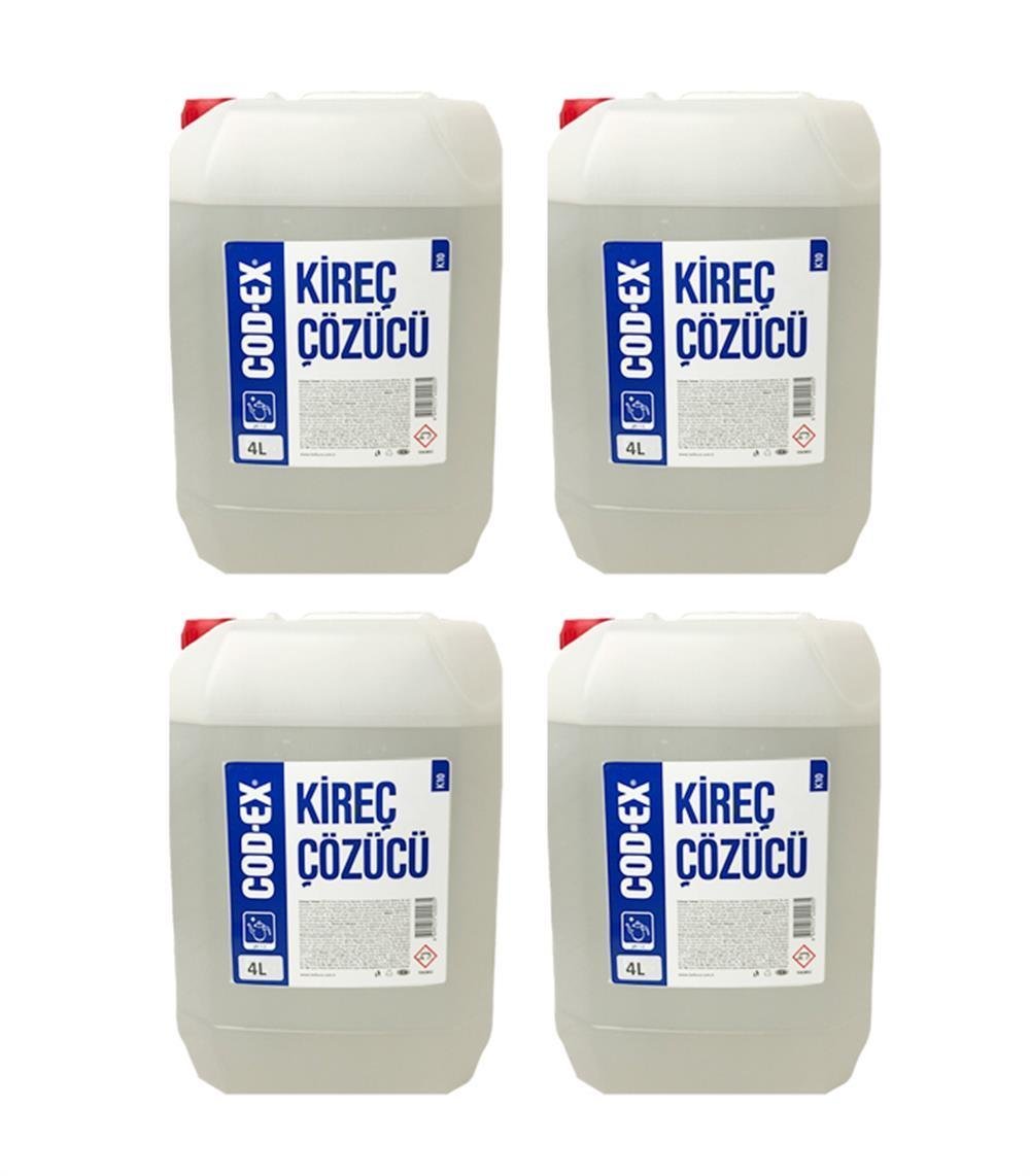 COD-EX Kireç Çözücü 4 L X 4 Adet
