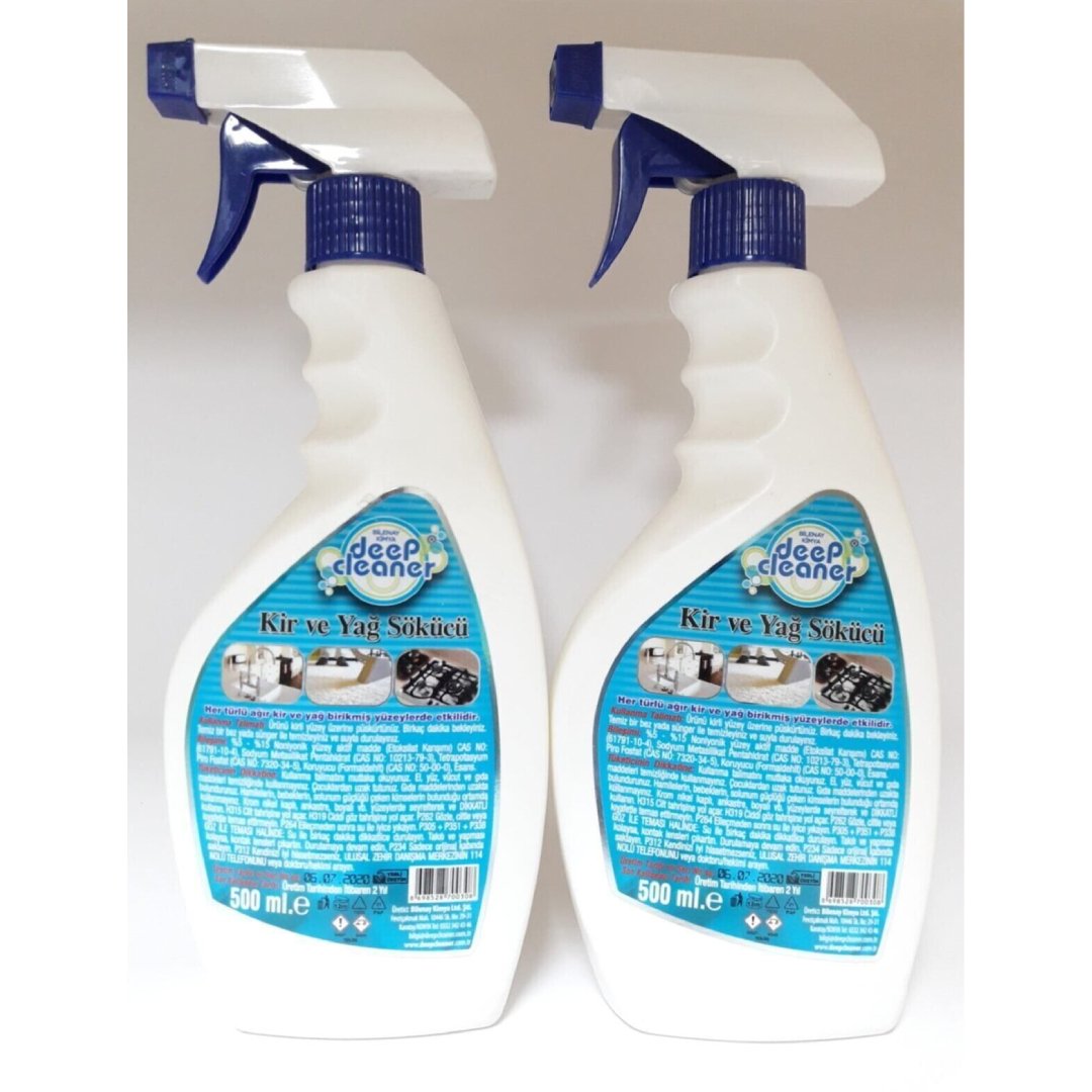 Deep Cleaner Kir Ve Yağ Sökücü 500 Ml 2'Li
