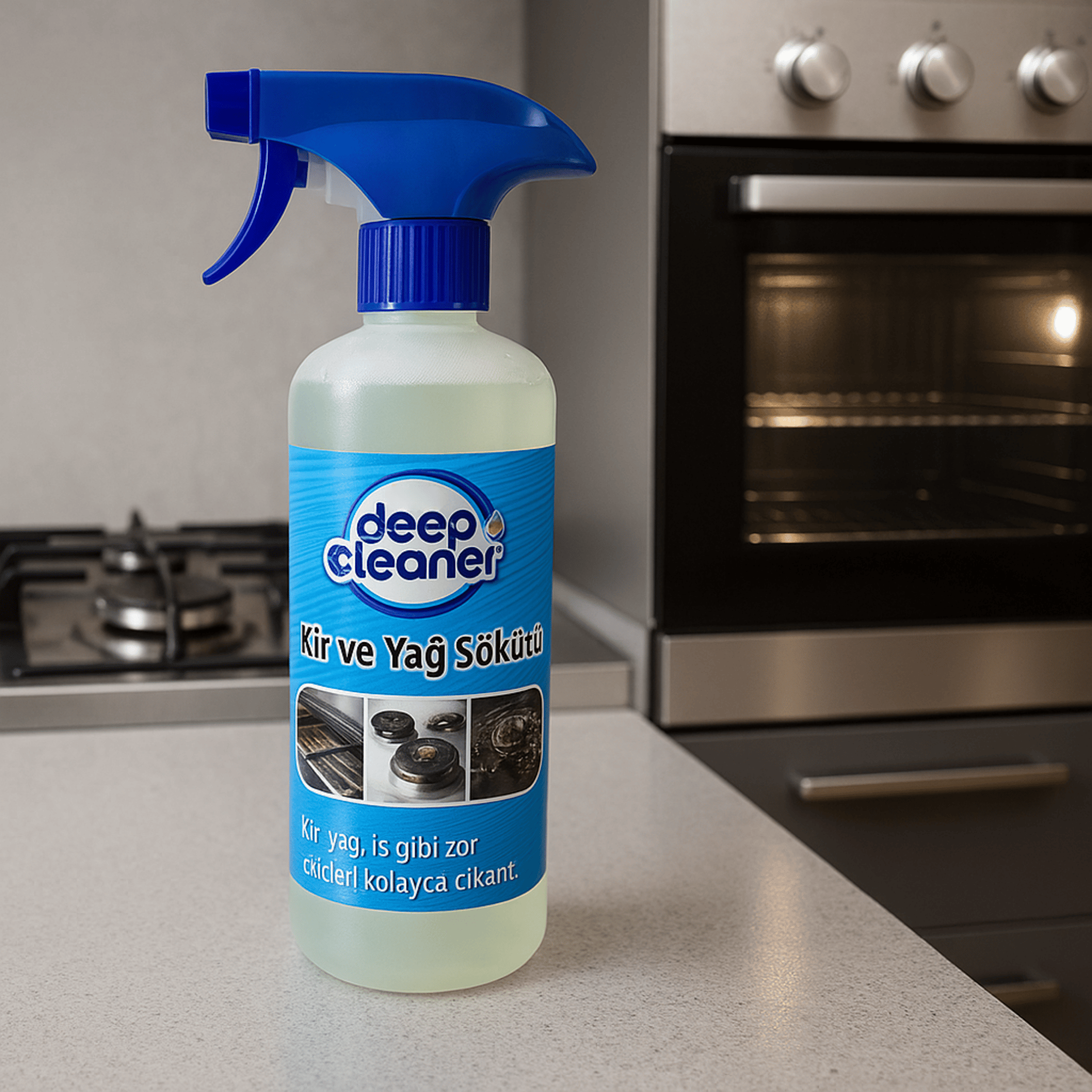 Deep Cleaner Kir Ve Yağ Sökücü Bahar 500 Ml
