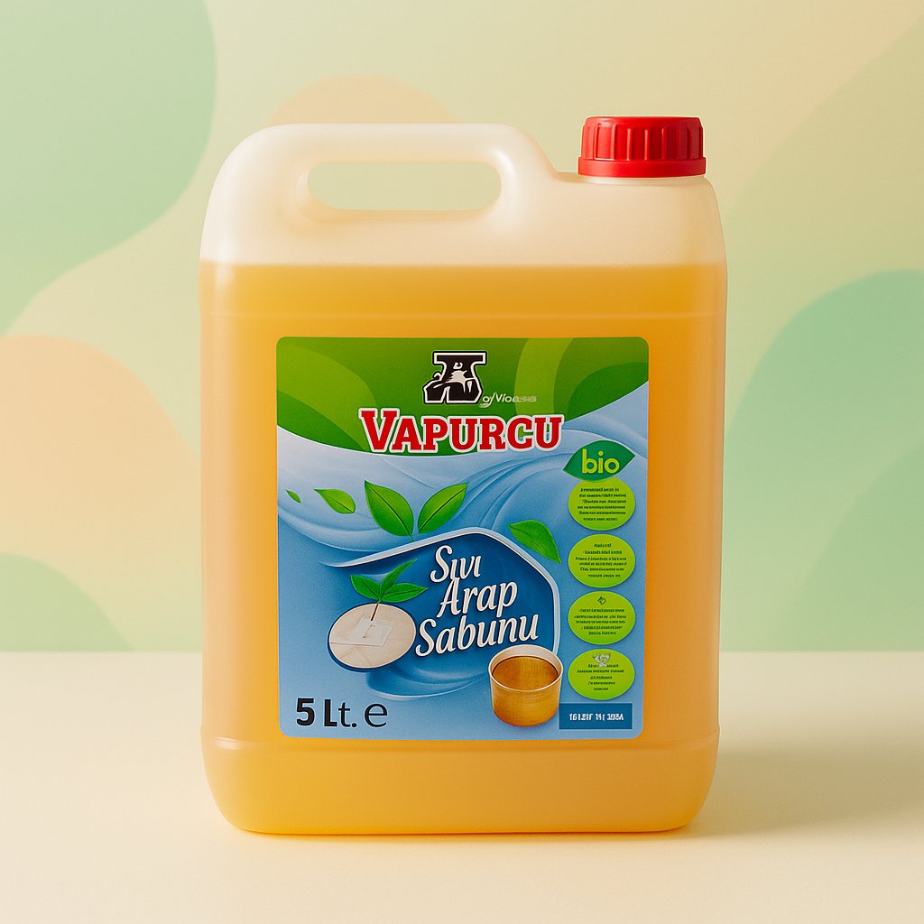 Vapurcu Sıvı Arap Sabunu 5 Kg