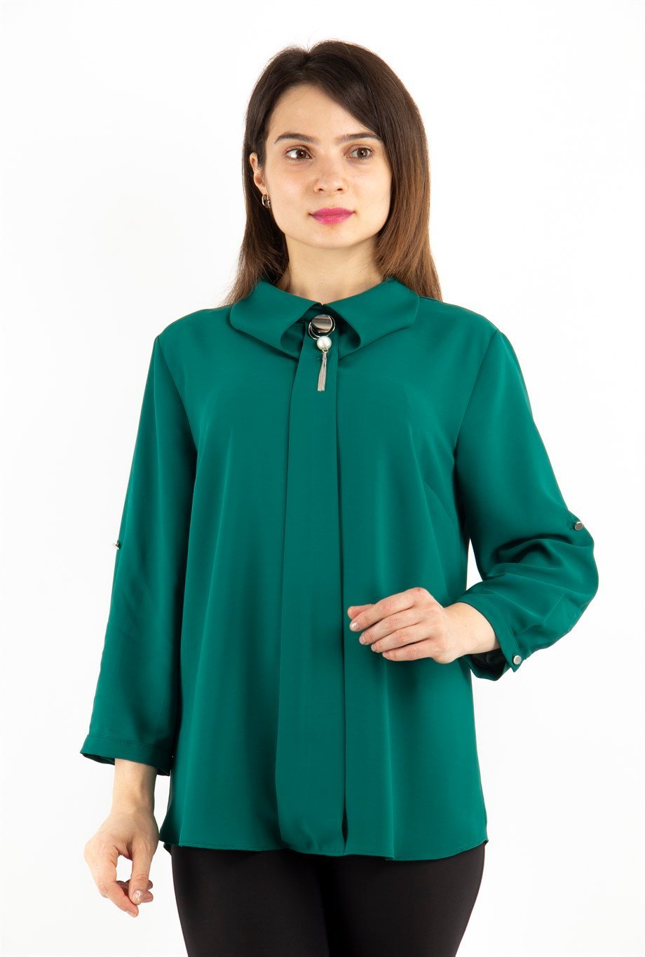 Brooch blouse hotsell