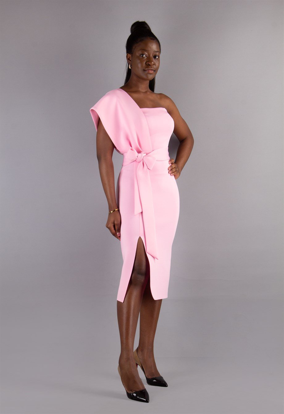 Pink 2025 scuba dress