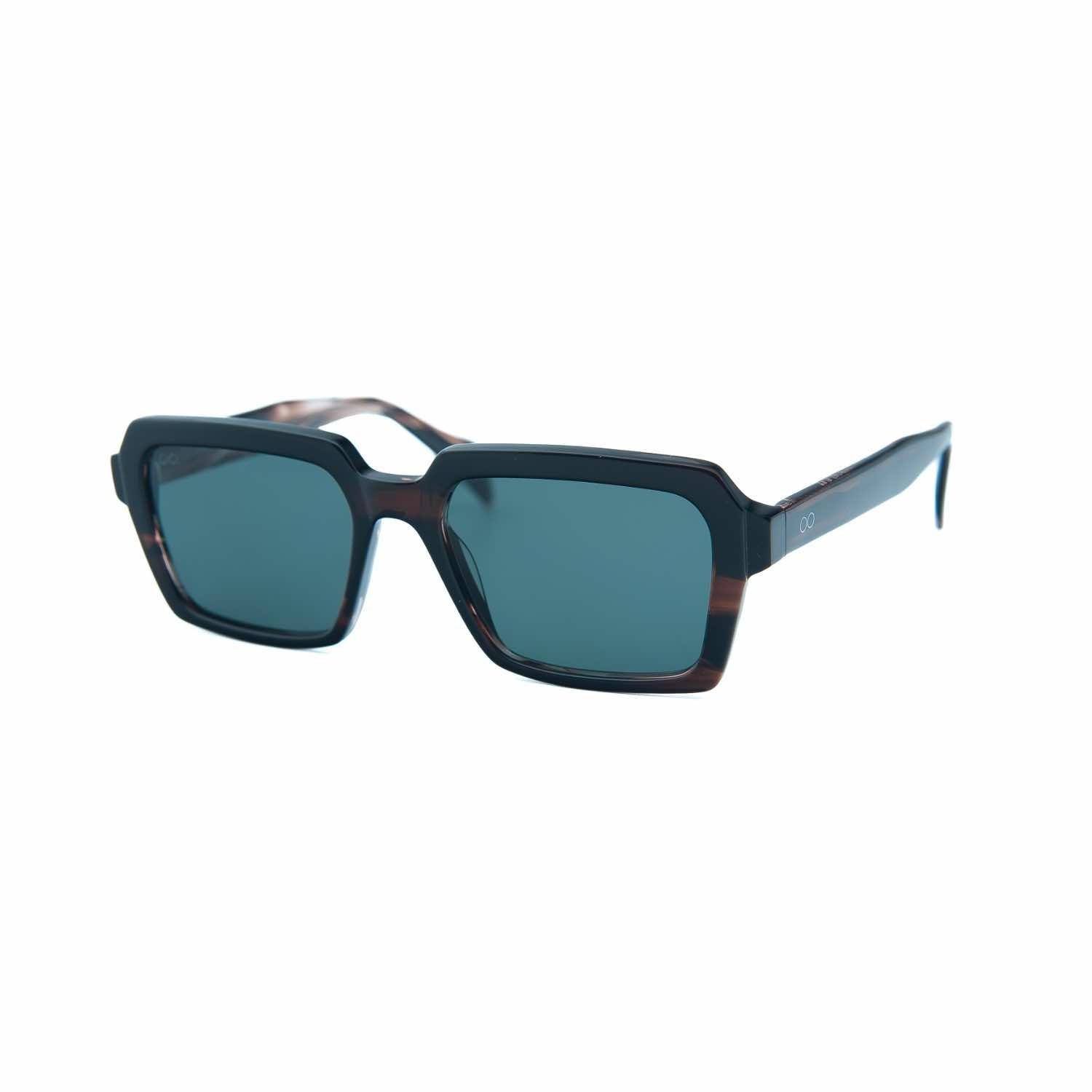 GigiOO GG 187 C2 Unisex Kare Kırçıllı Kahverengi Asetat Güne