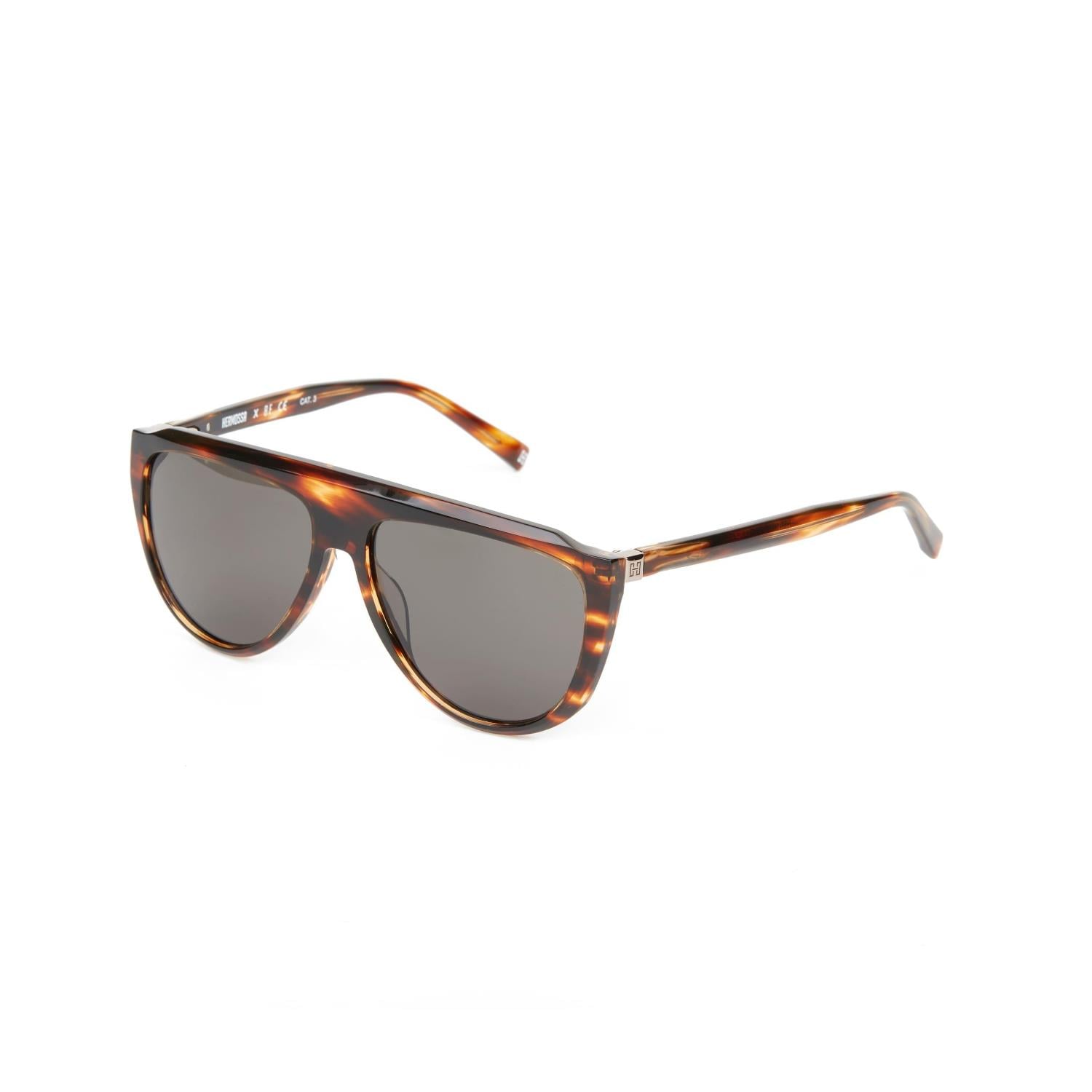 Hermossa HM 1617 C2 57 Erkek Pilot Kırçıllı Kahverengi Kemik