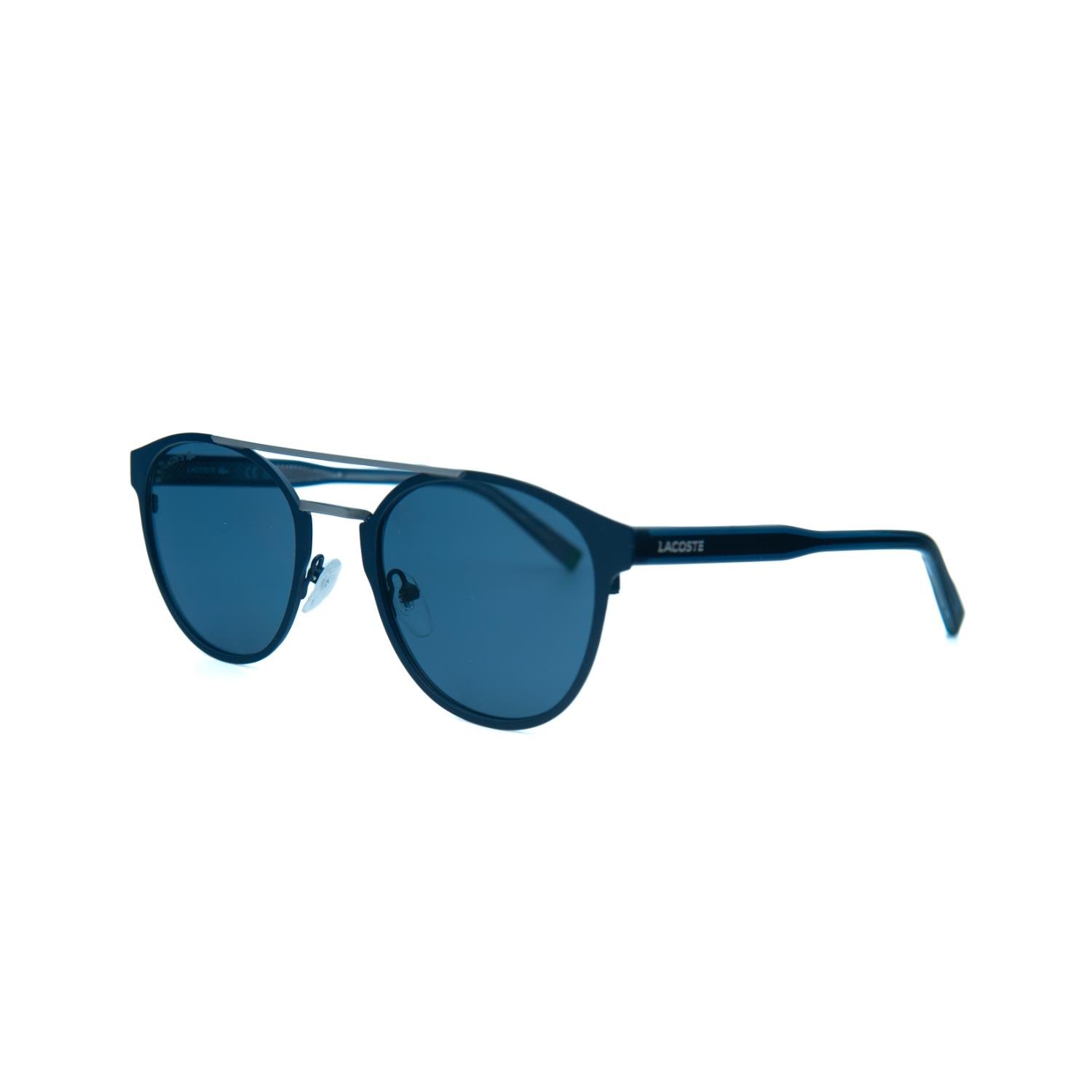Lacoste L 263 424 53 Erkek Oval Füme Metal Güneş Gözlüğü | L