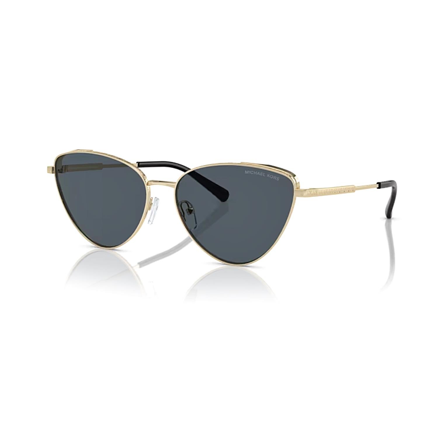 Michael Kors MK 1140 10146G 59 Cortez Kadın Cat Eye Altın