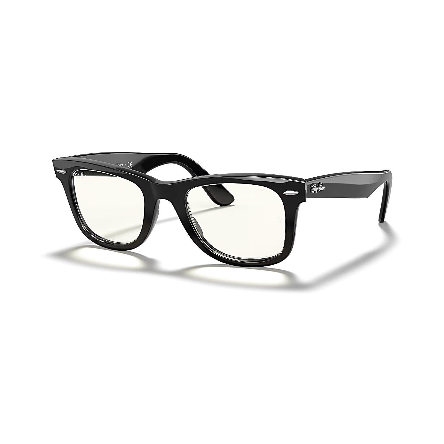 Ray-Ban RB 2140 9015F 50 Wayfarer Photochromic Unisex Kare Siyah