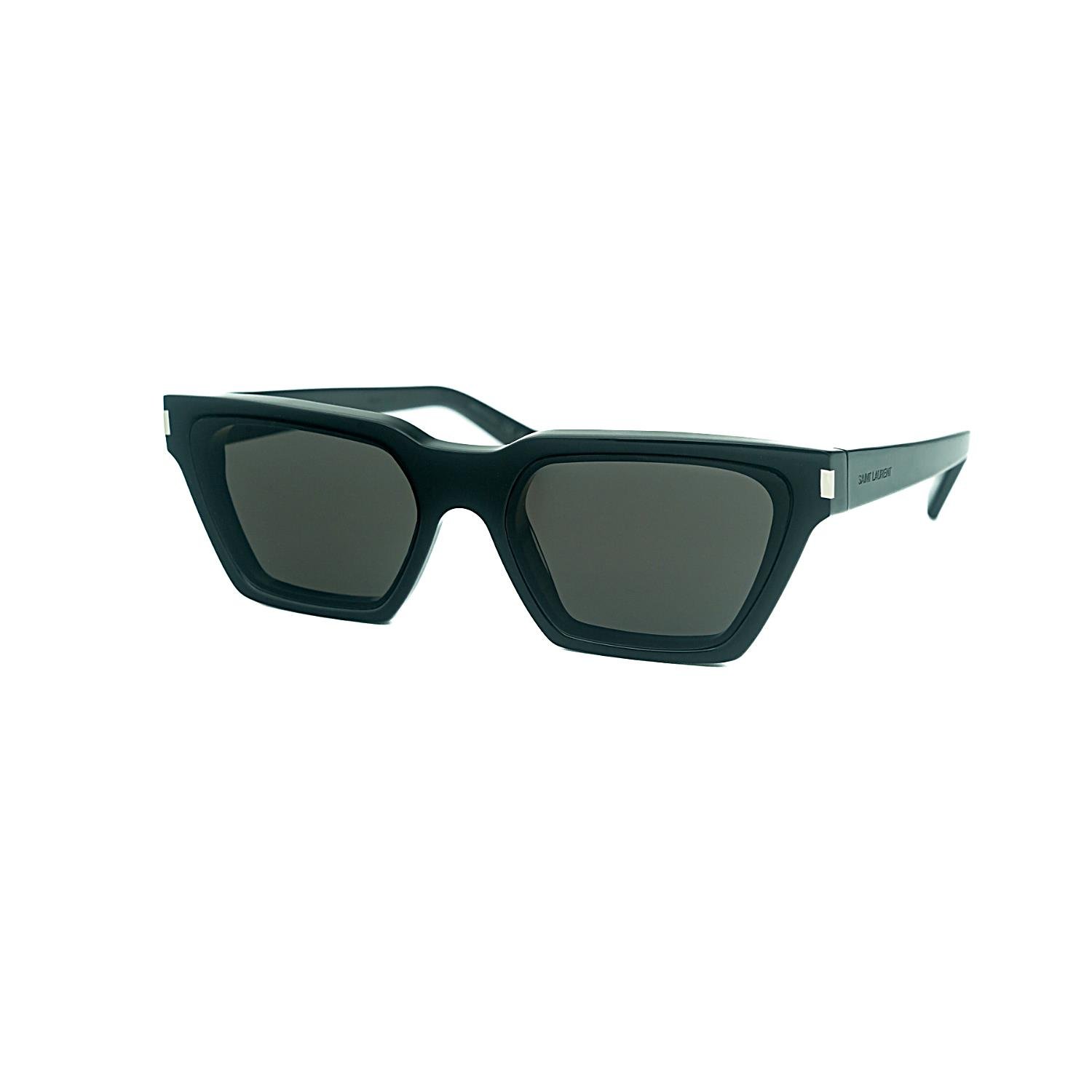 Saint Laurent SL 633 CALISTA 001 57 Kadın Cat Eye Siyah Kemi