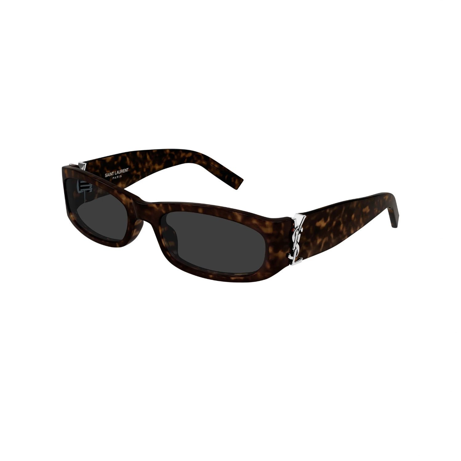 Saint Laurent SL M152 002 55 Kadın Dikdörtgen Kahverengi Ase