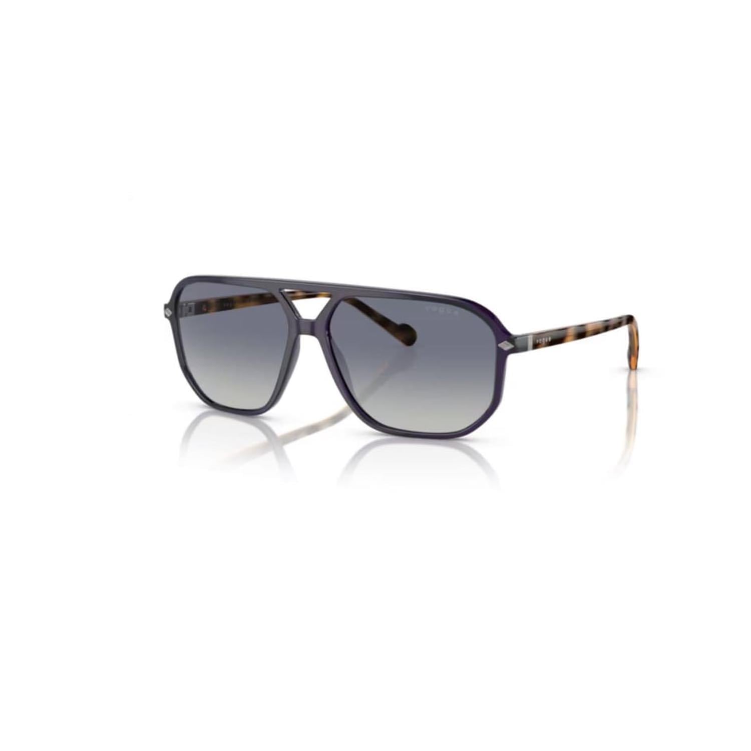 Vogue VO 5531S 31114L 60 Erkek Geometrik Lacivert Kemik Güne