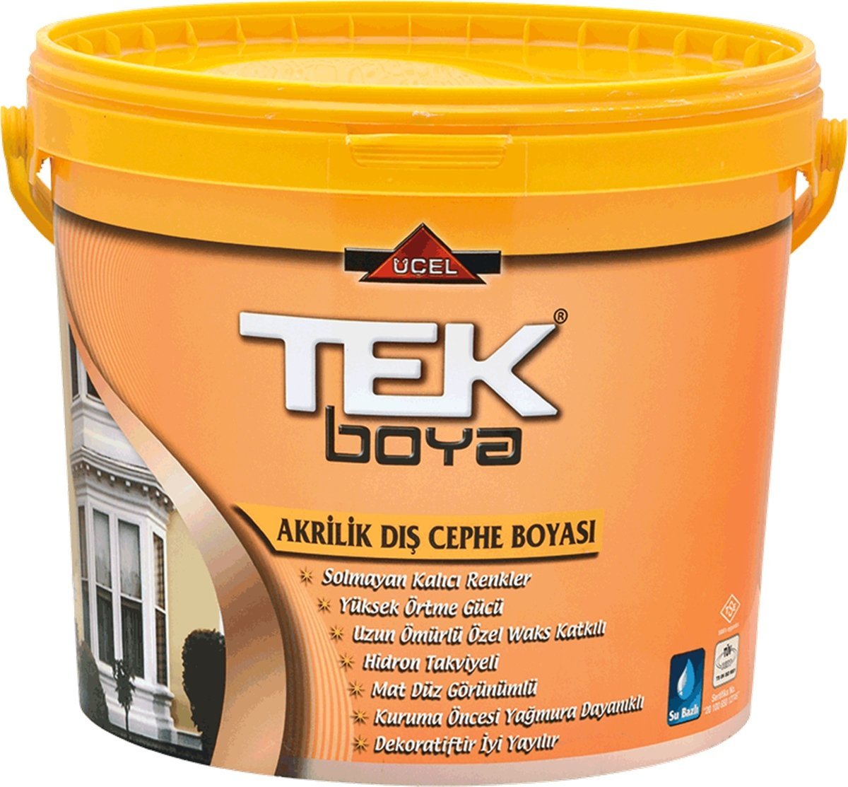 Tek Akrilik Dış Cephe Boyası
