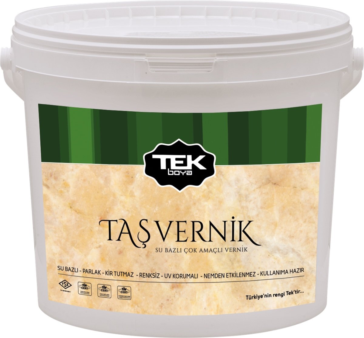 Tek Su Bazlı Taş Vernik