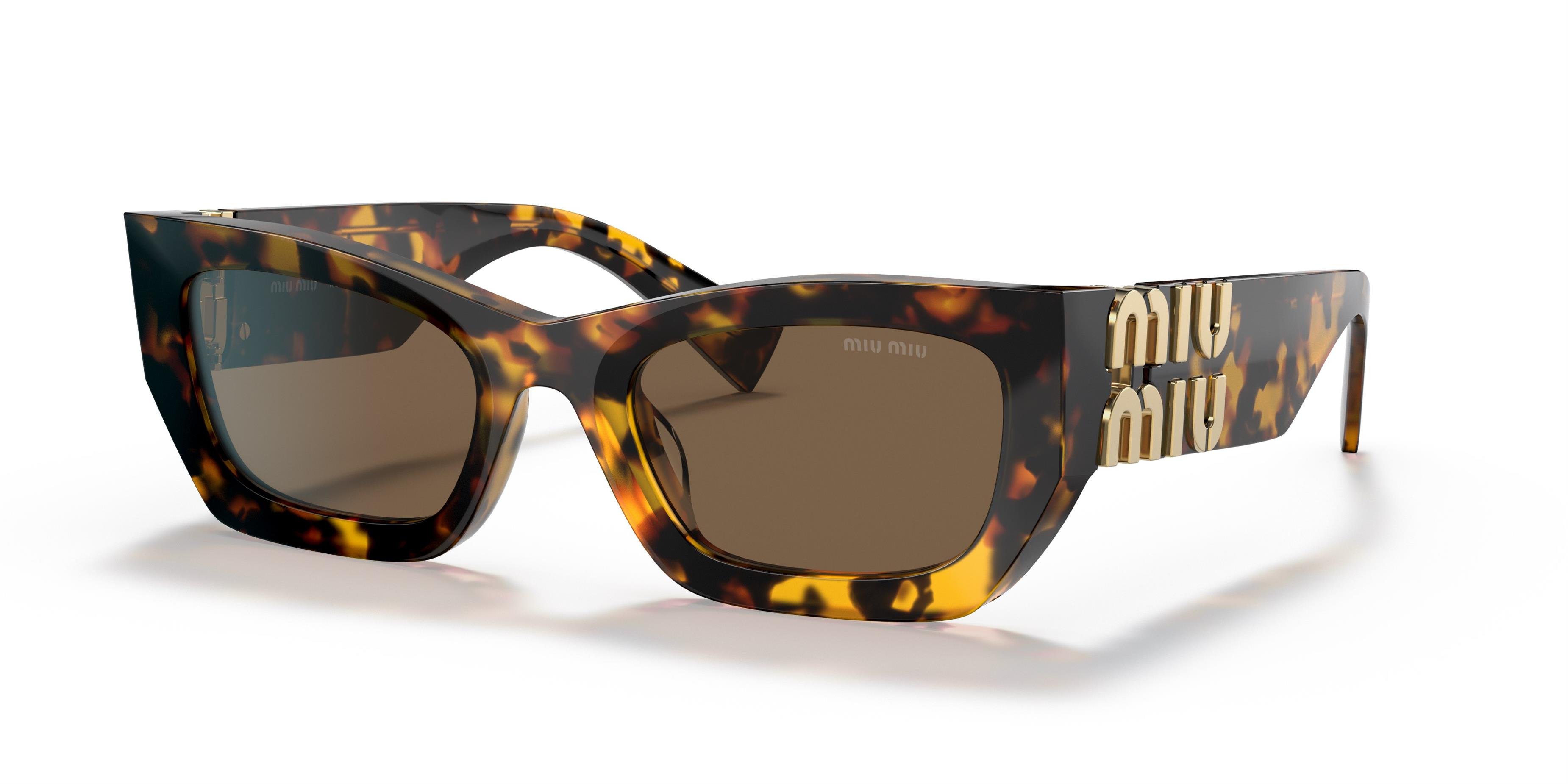 Miu miu clearance leopard sunglasses