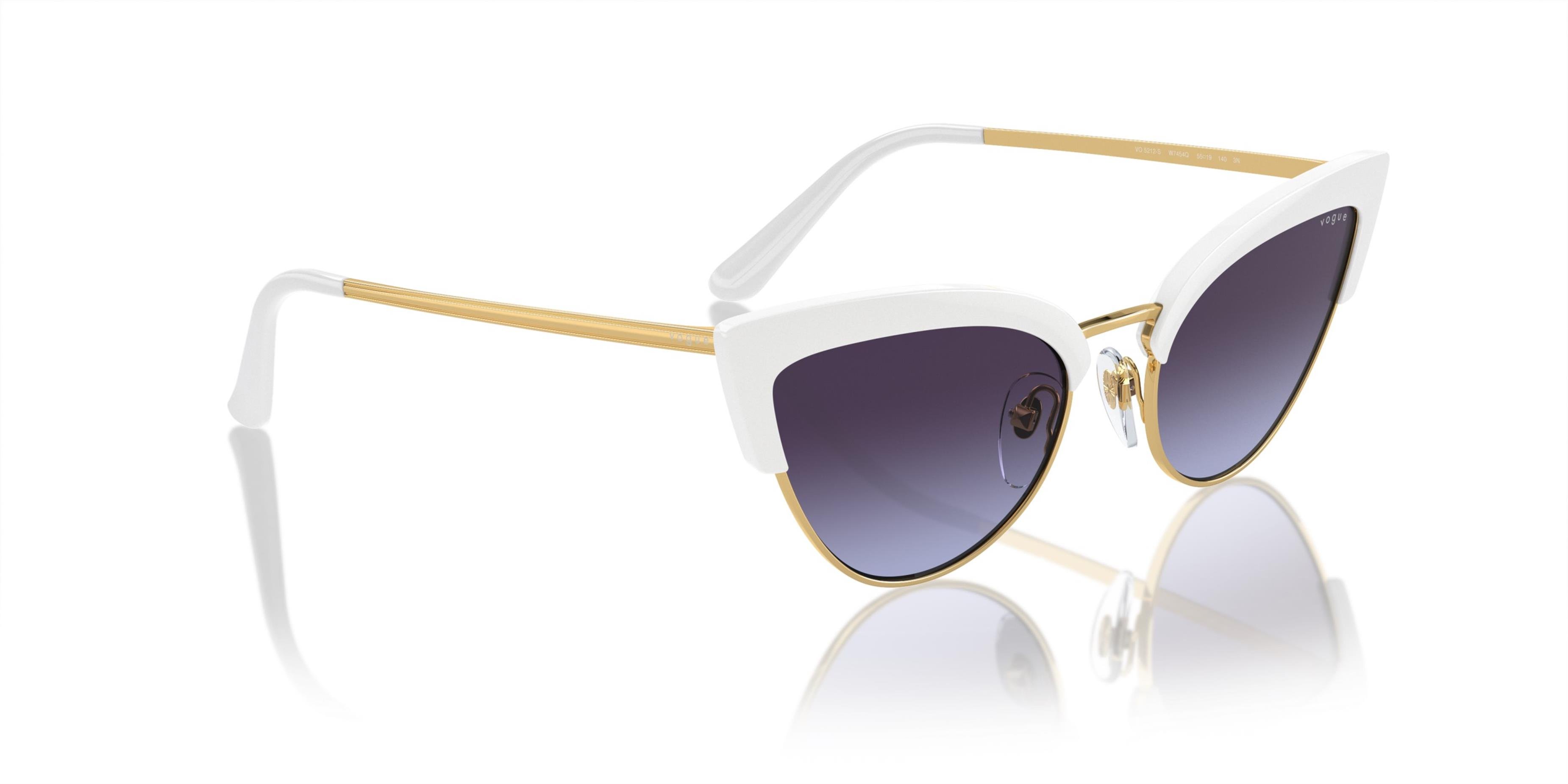 White vogue cheap sunglasses