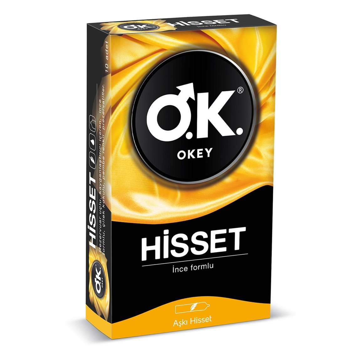 Okey Hisset Prezervatif 10'lu - Onur Market