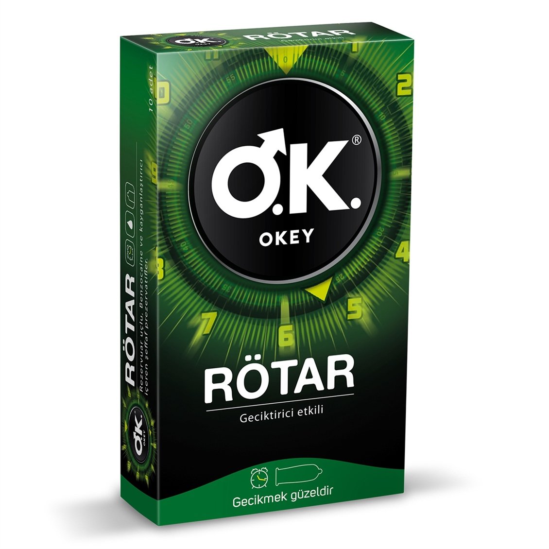 Okey Rötar Prezervatif 10'lu - Onur Market