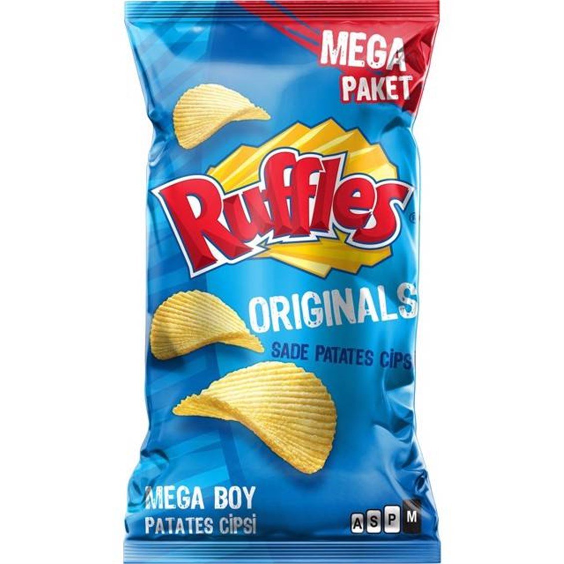 Ruffles Originals Sade Patates Cipsi Mega Boy 193 gr - Onur Market