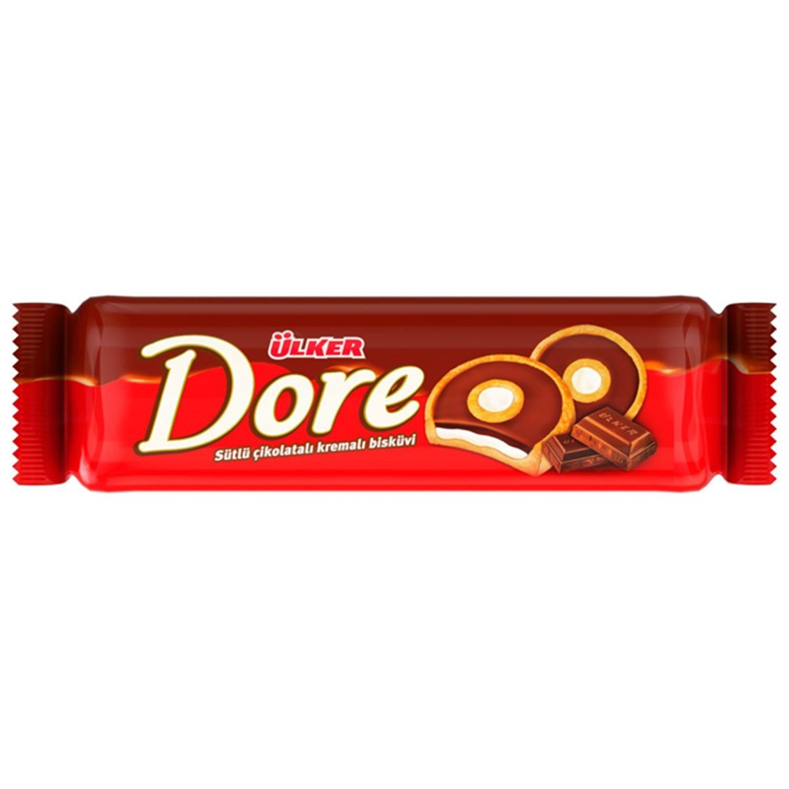 Ülker Dore Sütlü Çikolatalı 86 gr Kremalı Bisküvi Fiyatları, Özellikleri ve  Yorumları
