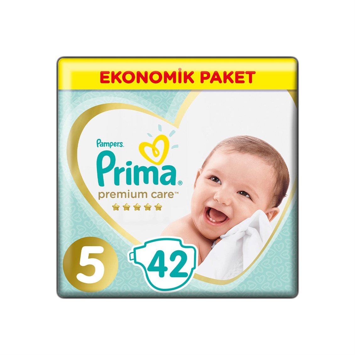 Prima Premium Care No:5 Junior 42 Adet Bebek Bezi - Onur Market