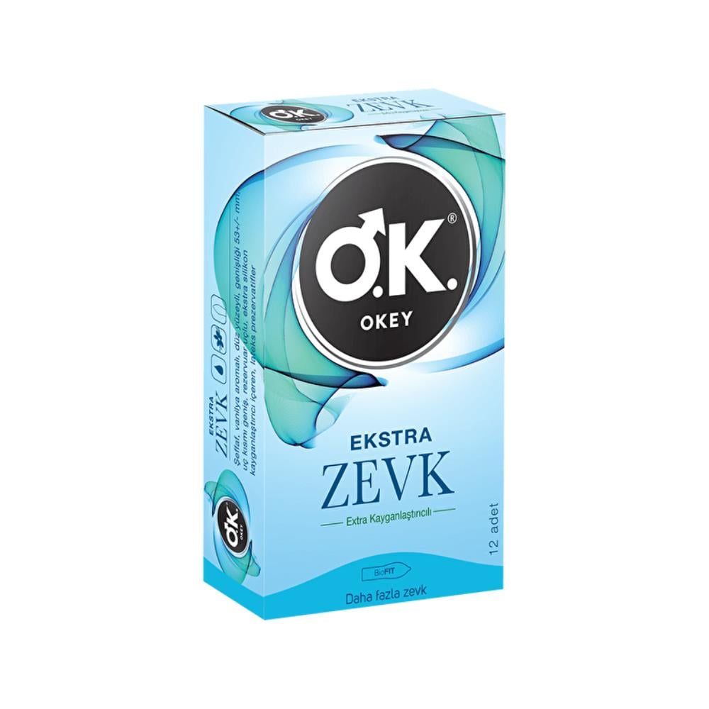 Okey Ekstra Zevk 12'li Prezervatif - Onur Market