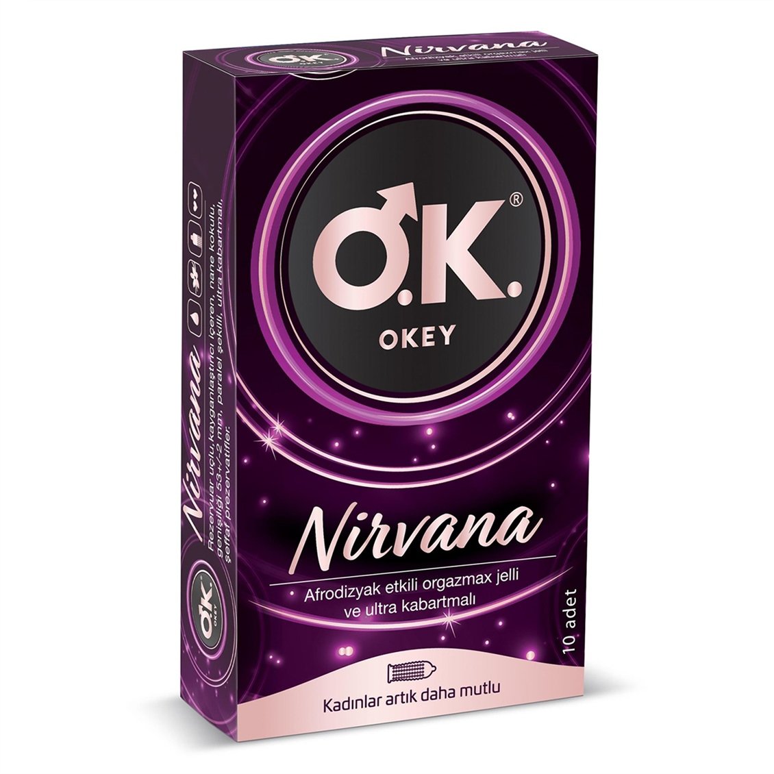 Okey Nirvana Prezervatif 10'lu - Onur Market