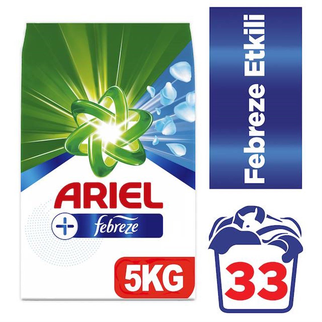 Ariel Febreze Aqua Toz Deterjan 5 kg - Onur Market