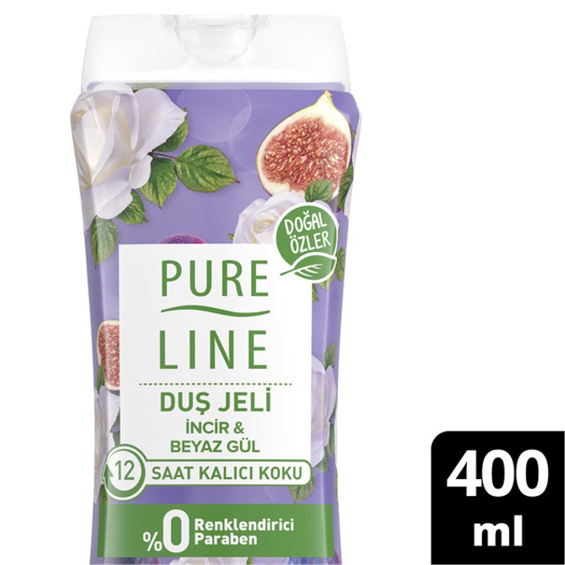 Pure Line İncir Beyaz Duş Jeli 400 ml - Onur Market
