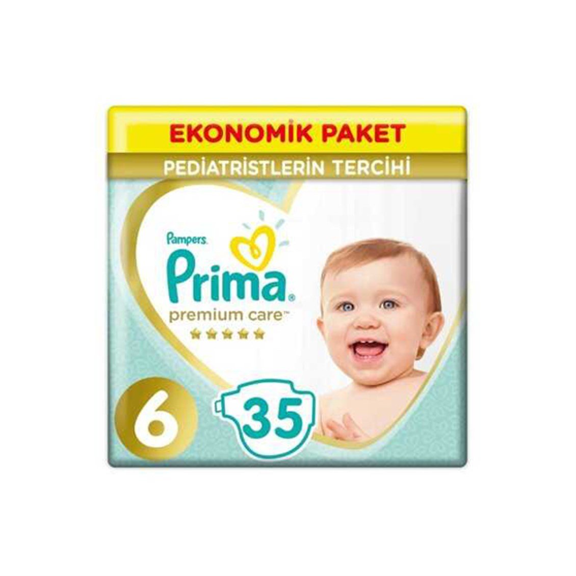 Prima Premium Care 6 Beden 35'li Bebek Bezi Ekonomik Paket - Onur Market