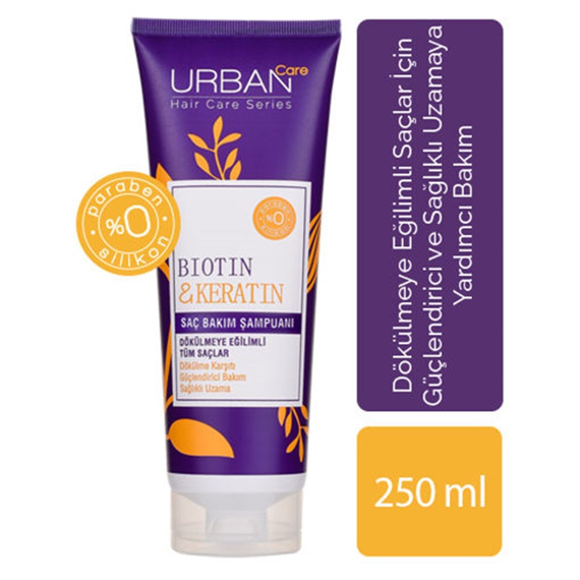 Urban Care Şampuan Biotin Keratin 250 ml - Onur Market