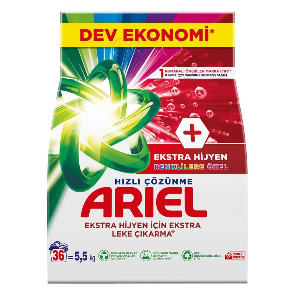 Ariel Matik 5.5 kg Oxi Renkliler - Onur Market