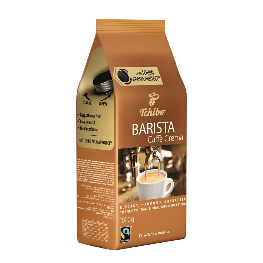 Tchibo Barista Caffe Crema Çekirdek Kahve 1000 gr - Onur Market