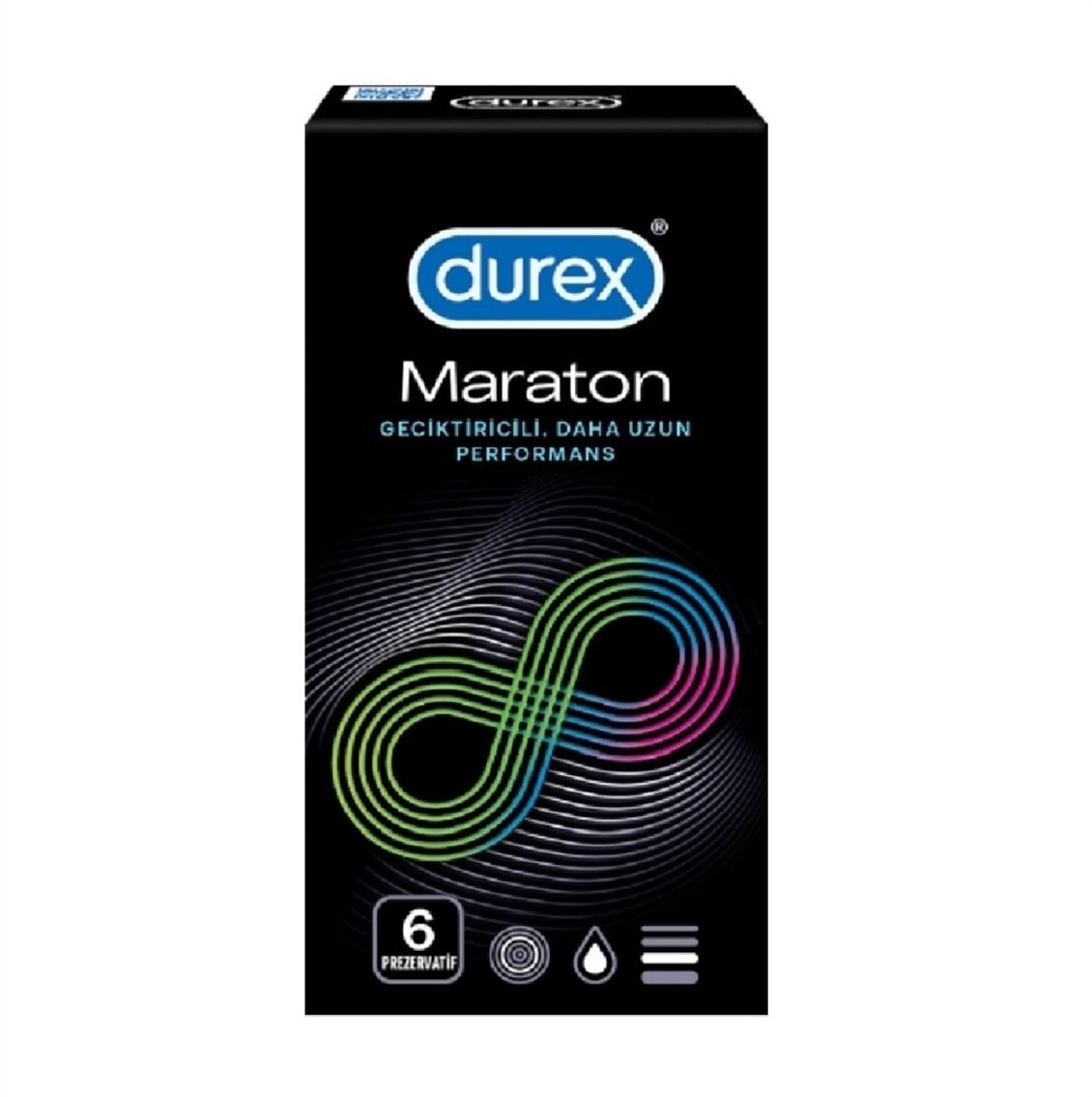 Durex Maraton 6'lı Geciktiricili Prezervatif - Onur Market