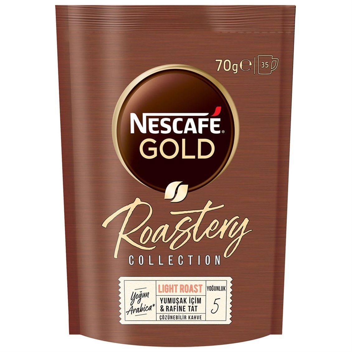 Nescafe Gold Roastery Light Roast Eko Paket 70 gr - Onur Market