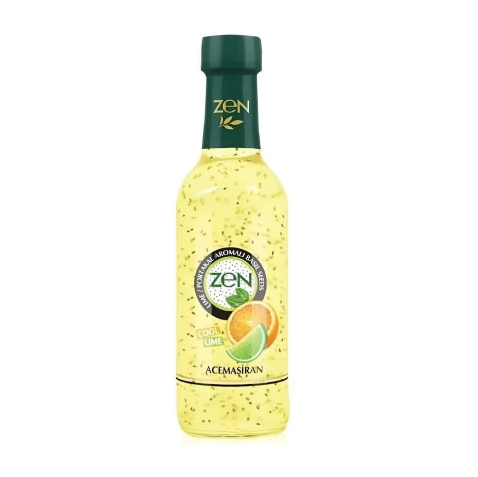 Zen Fesleğen Tohumlu Cool Lime Aromalı İçecek 330 ml - Onur Market