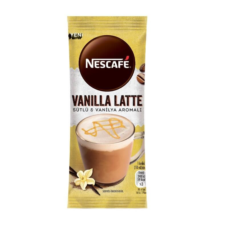 Nescafe Vanilla Latte 14,5 gr - Onur Market