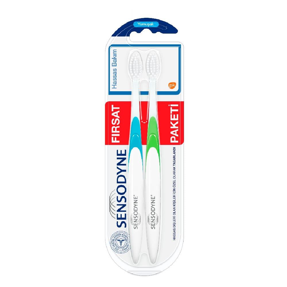 Sensodyne Diş Fırçası Hassas Temizlik 1+1 - Onur Market