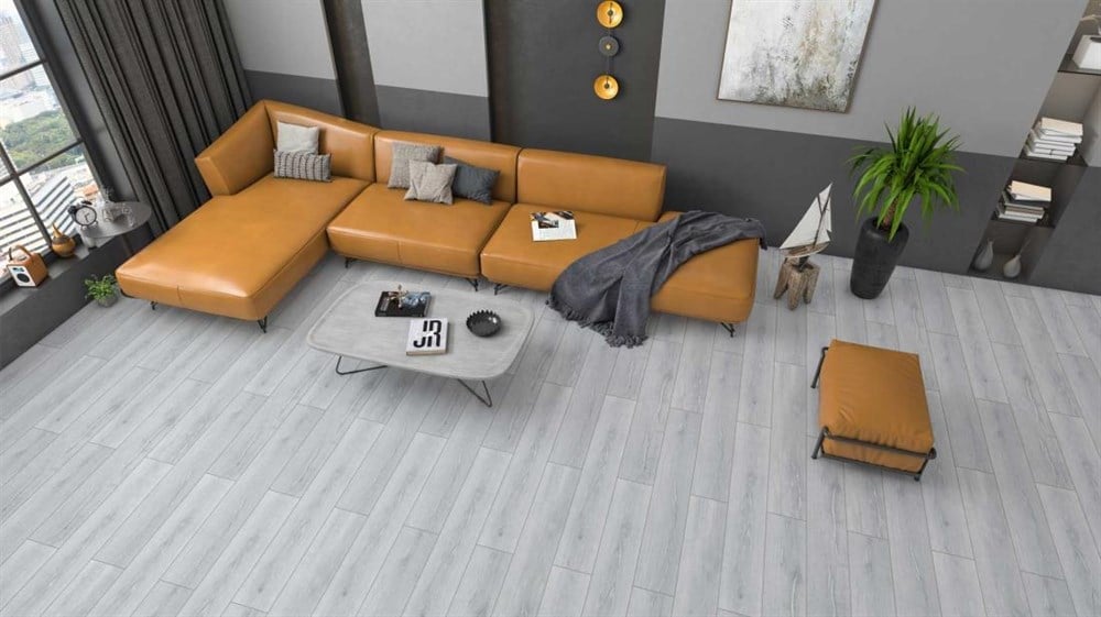 Floorpan Sunex 8mm Derzli Laminat Parke Gri Meşe fsx05