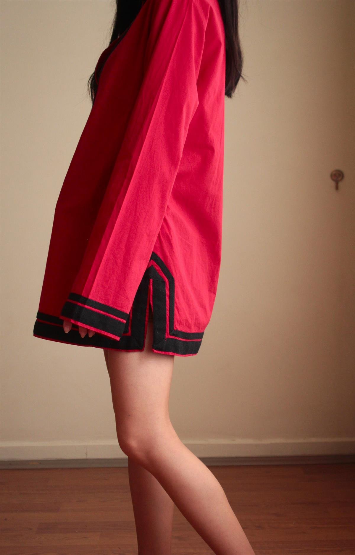 India BODYFLIRT 100 Baumwolle Vintage K rm z Kimono
