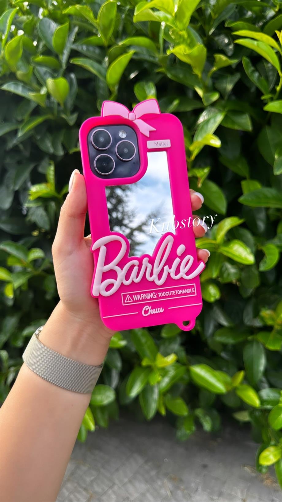 Barbie Silikon İphone Telefon Kılıfı