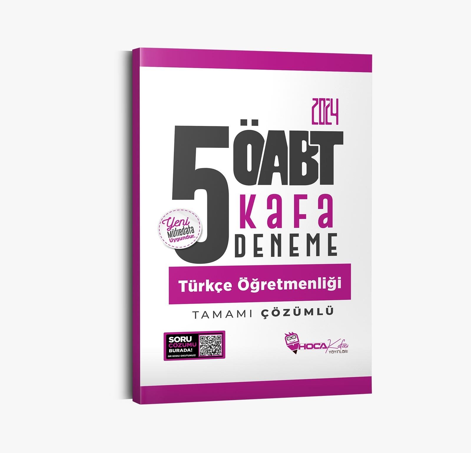 2025 ÖABT Atayan Türkçe Öğretmenliği 5 Kafa Deneme (QR Kod Çözümlü)