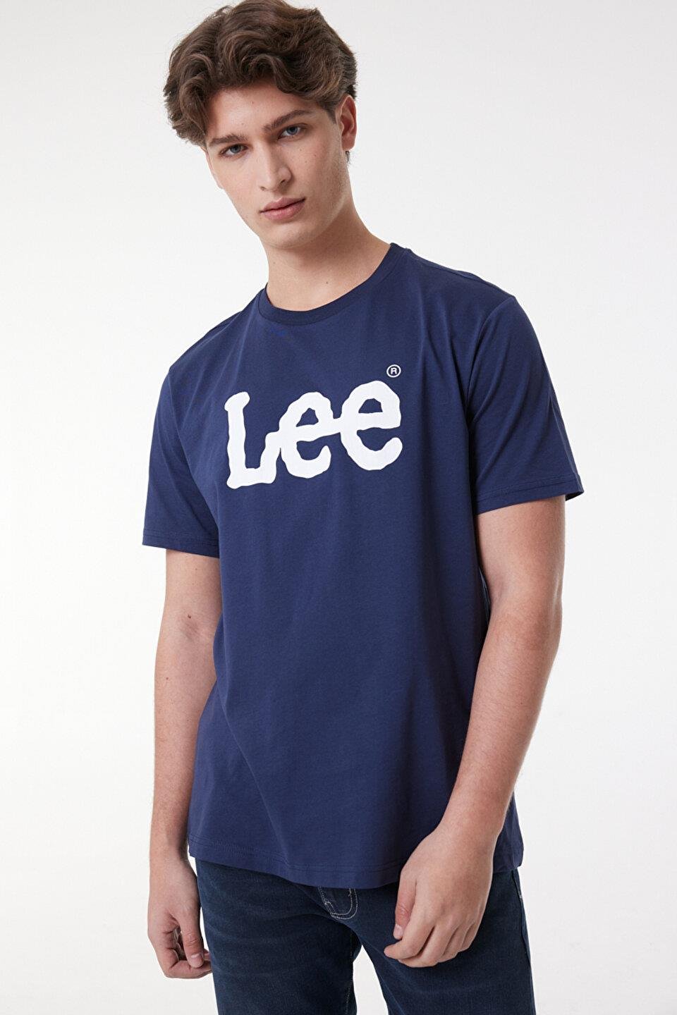 Lightweight SS Wobbly Logo Crew Neck Bisiklet Yaka T-shirt Green Mist