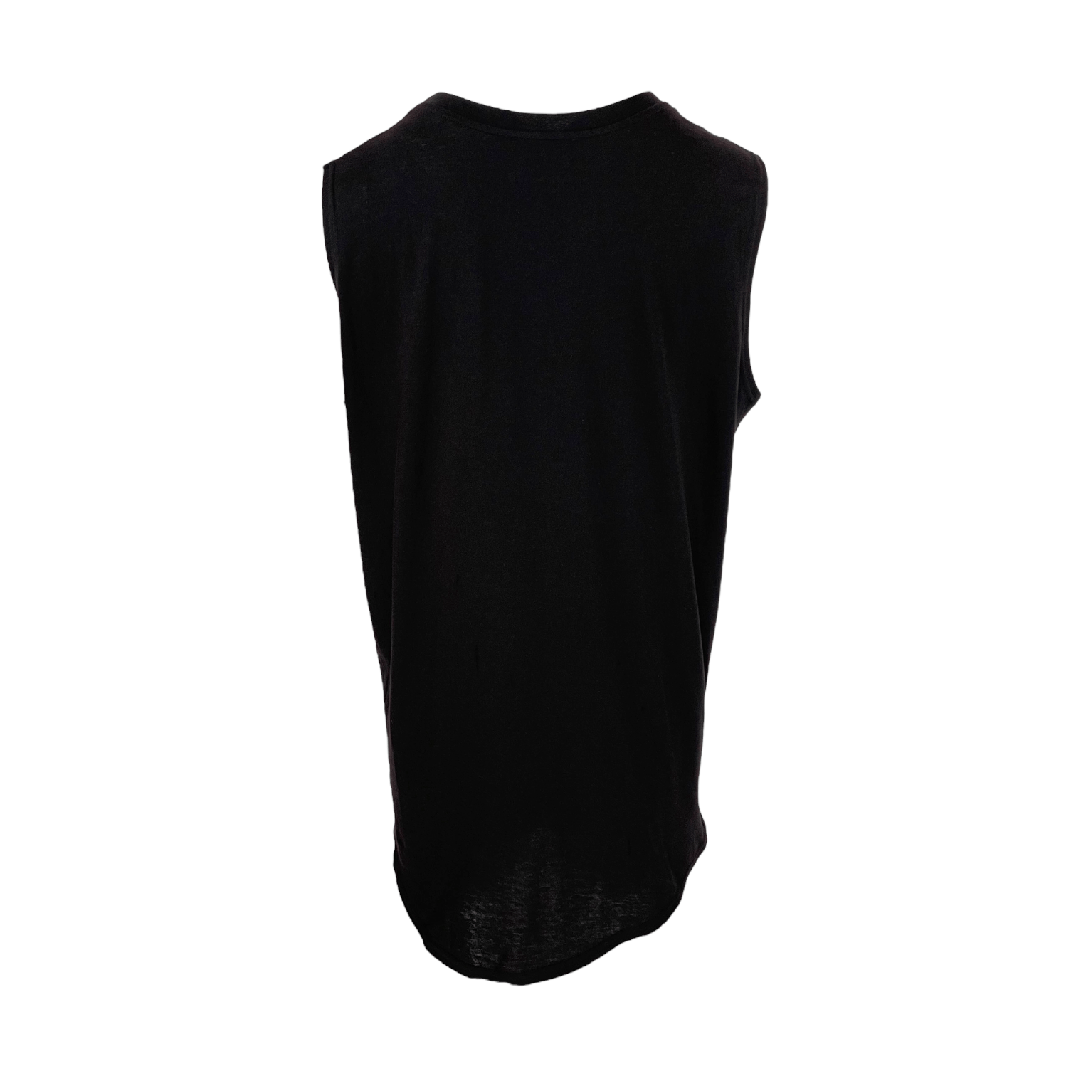 Balmain Black Cotton Gold Do You Speak Balmain Tshirt 36