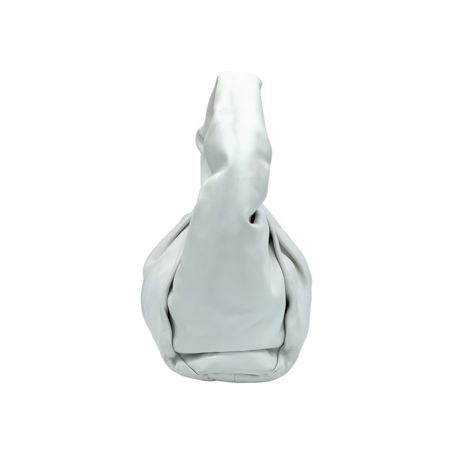 Bottega Veneta White Leather Pouch
