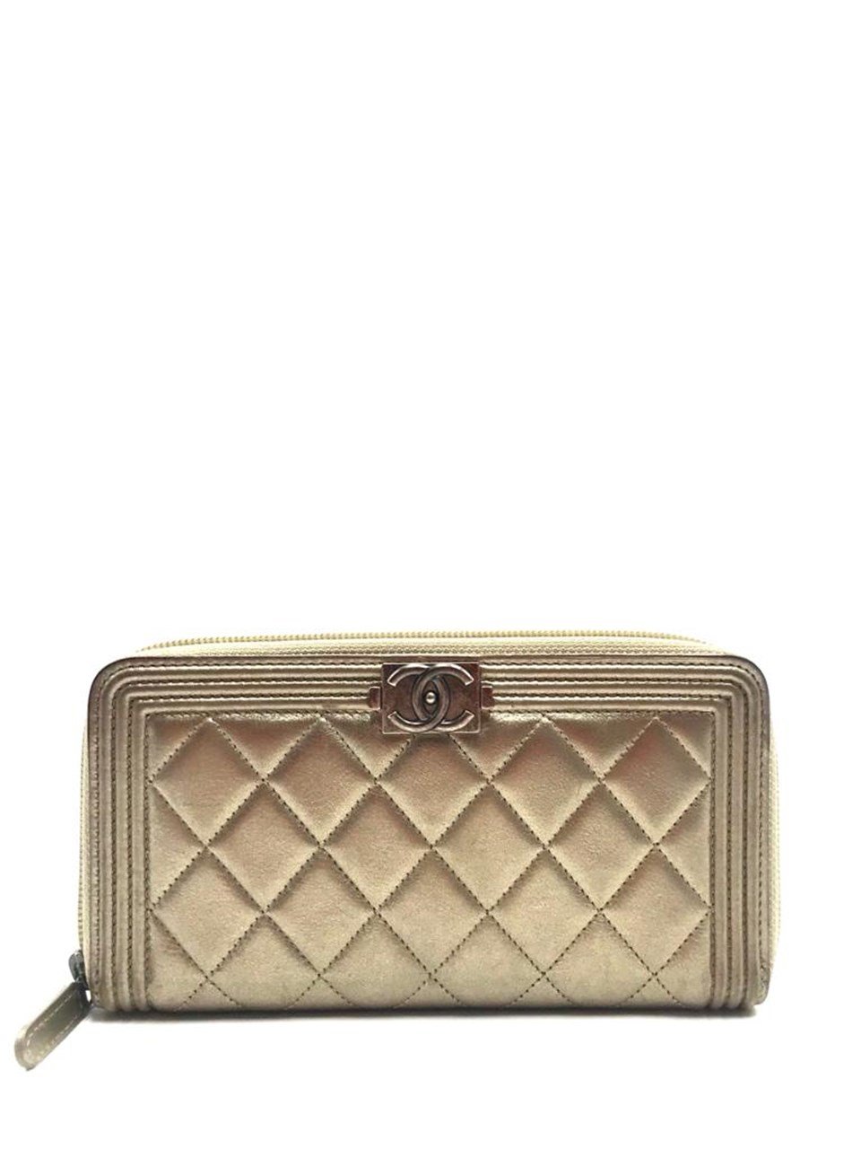 Chanel boy card wallet store