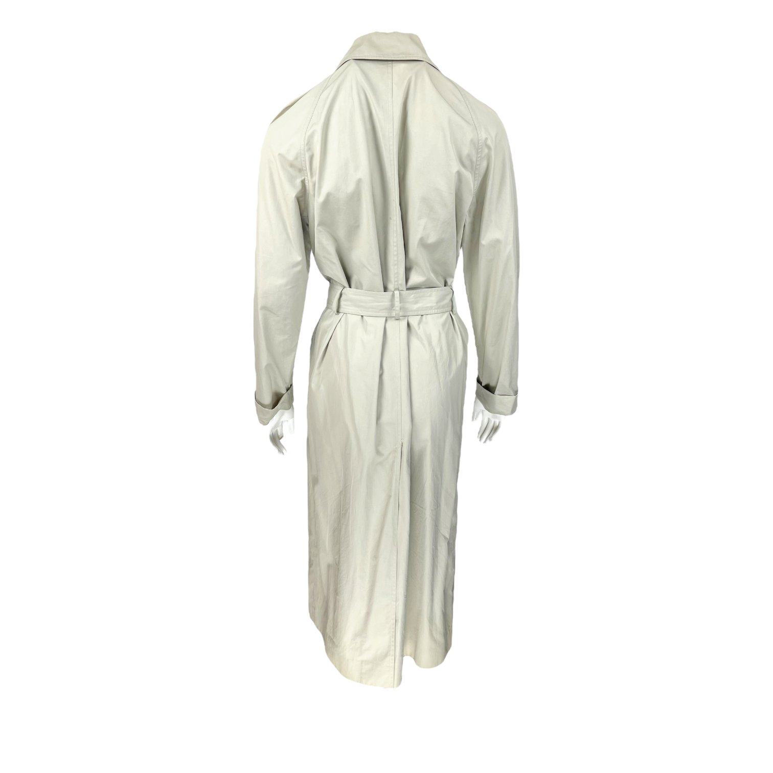 Celine Sandstone Cotton Raincoat 36