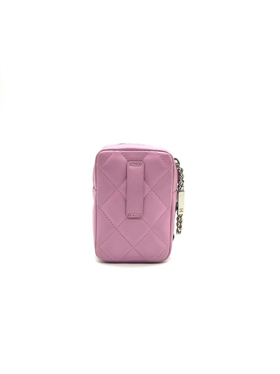 Chanel 2000S Pink Mini Cambon Pouch