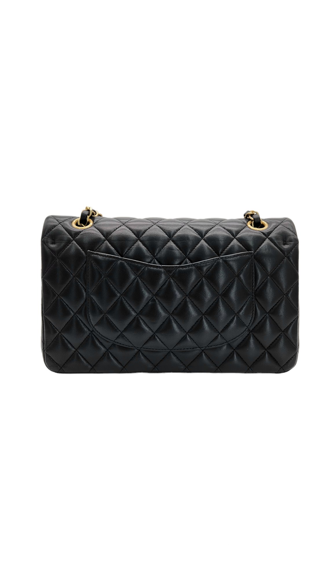 Chanel black caviar classic flap medium outlet